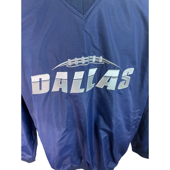 Dallas Football Pullover Jacket XL By Coast - Picture 4 of 7